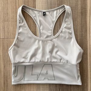 P’tula - Bree Crop Top - Gray